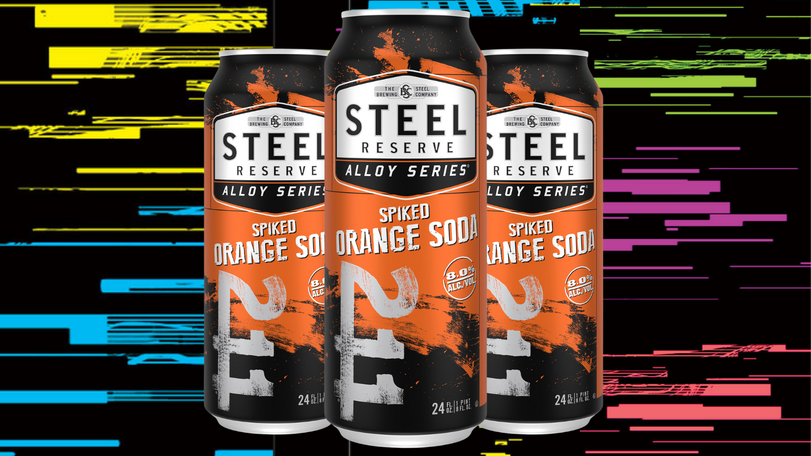 Steel Reserve adds Spiked Orange Soda flavor to Alloy Series Molson